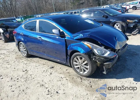 2015 Hyundai Elantra Se z USA, uszkodzony, nr VIN 5NPDH4AE7FH640651